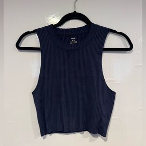 Aerie high neck crop tank top‎